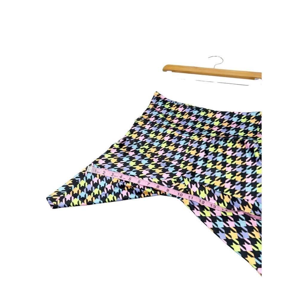 Womens Gold sheep Goldsheep Biker Compression Shorts Houndstooth Spandex XL‎ - Picture 7 of 7